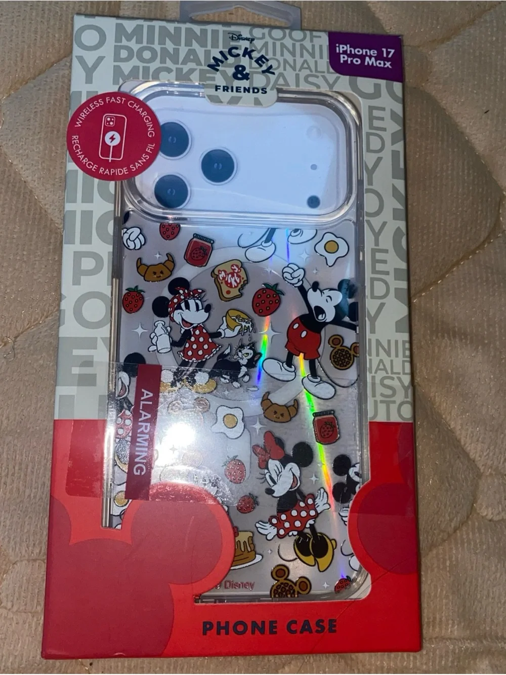 DISNEY Minnie & Mickey Mouse iPhone 17 PRO MAX Phone Case NEW